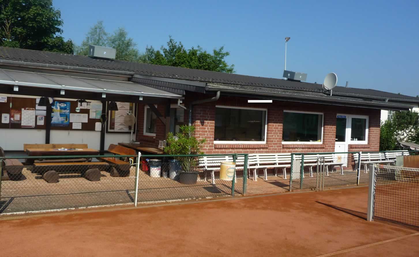 Tennisheim des MTV Hondelage